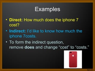 Direct Method Activities. Examples direct-and-indirect-questions-direct-method-activities_97879.ppt