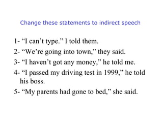 Direct and-indirect-speech | PPT