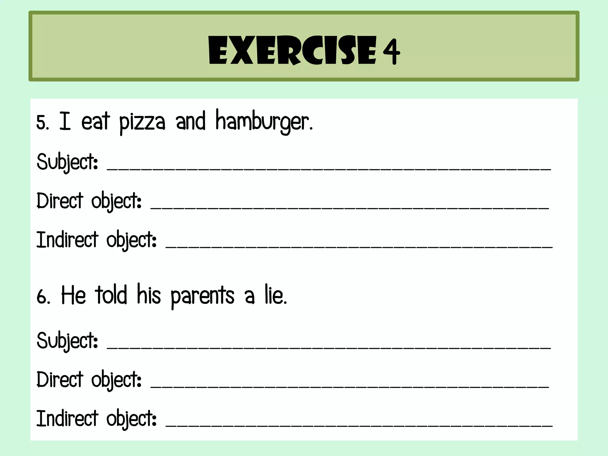 Direct indirect-object | PPT