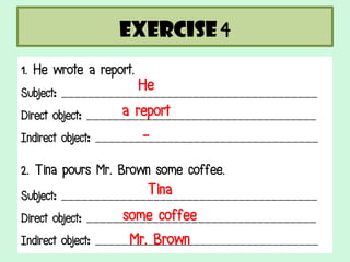 Direct indirect-object | PPT