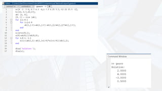 Direct Method Mathematics Numerical Methods Pptx