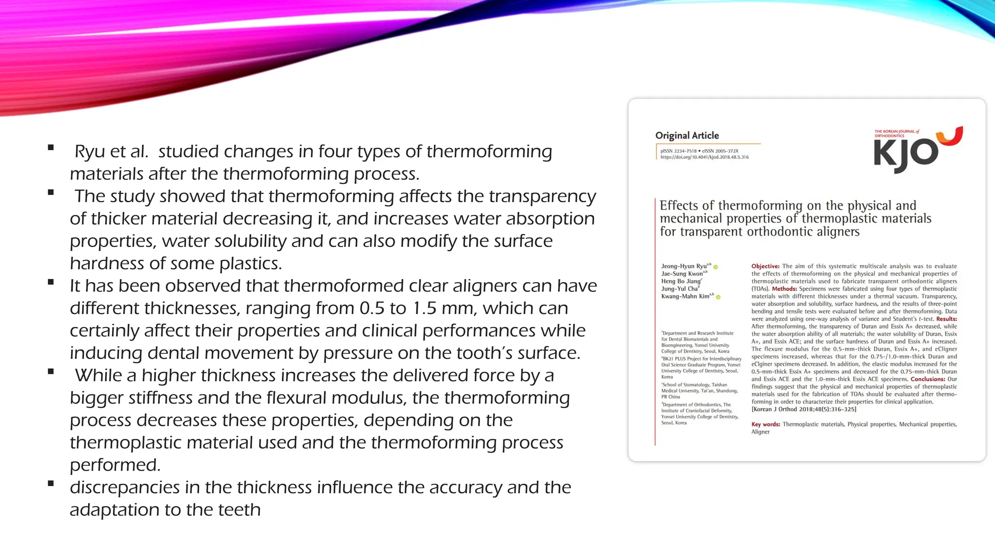 Direct 3D Printing of Clear Orthodontic Aligners.pptx