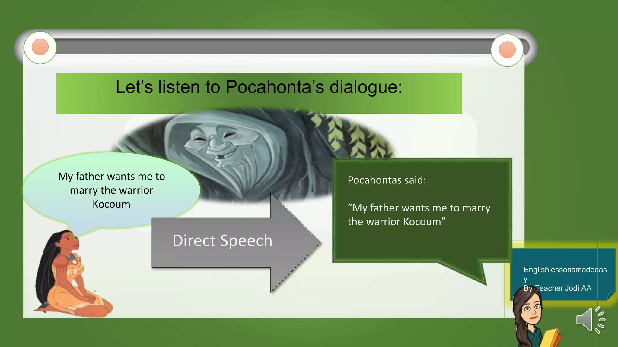 Direct Speech and Indirect Speech | PPTX
