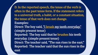 Direct Discourse LESSON ON Direct and Reported Speech PPT.pptx