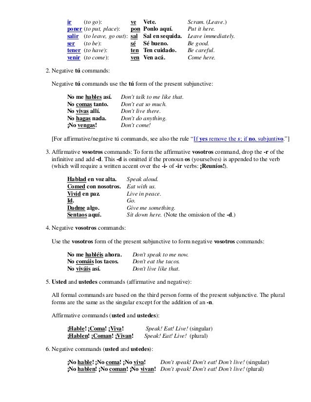 direct commands in spanish 2 638 jpg cb 1429899623 poner in command form