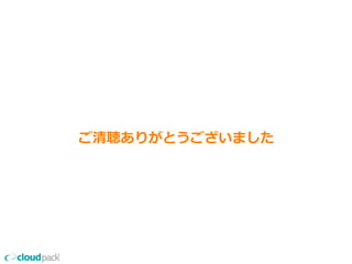 ご清聴ありがとうございました 
