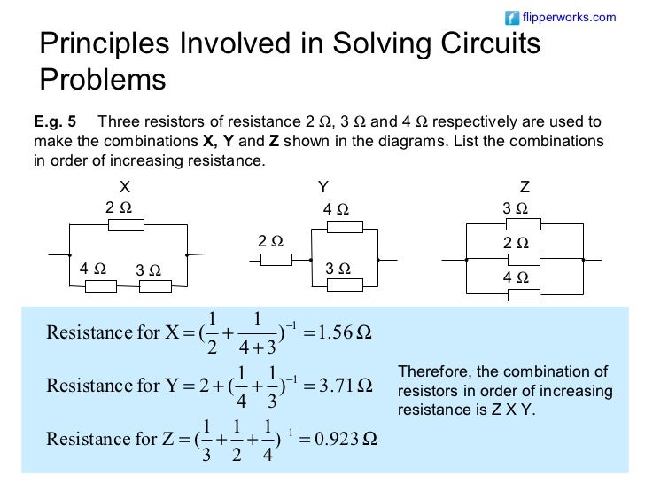 Direct current circuits