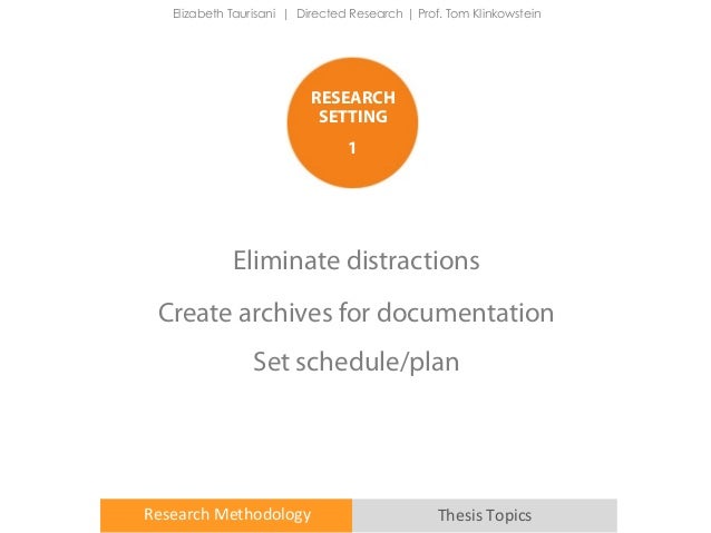 Methodology thesis topics picture