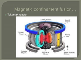 

Tokamak reactor

 