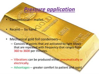 Directfilling gold | PPTX