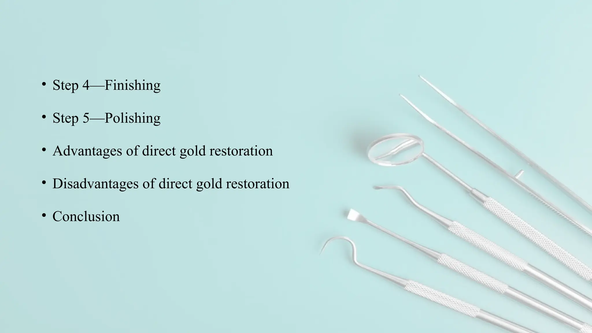 DIRECT FILLING GOLD PART NO : 1 ppt.pptx