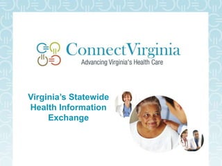 Virginia’s Statewide
Health Information
     Exchange
 