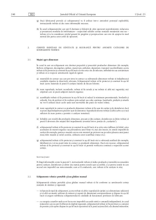 Directica Europeana 98 37 Ce