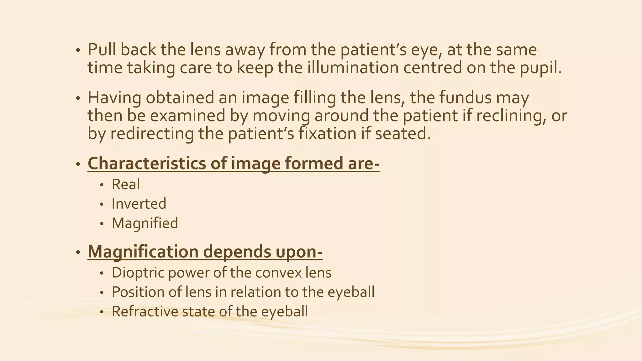 Direct & indirect ophthalmoscopy PPT