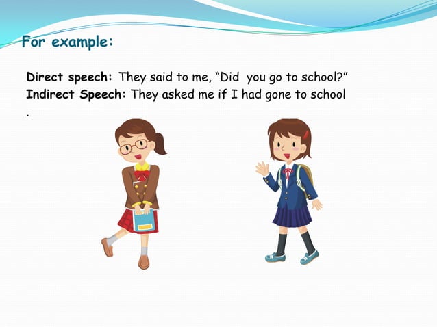 Direct and Indirect Speech: Rules for Narration | PPT