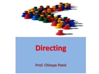 Directing
Prof. Chhaya Patel

 