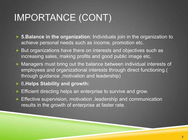 Directing Function In Management PPT directing-function-in-management-ppt