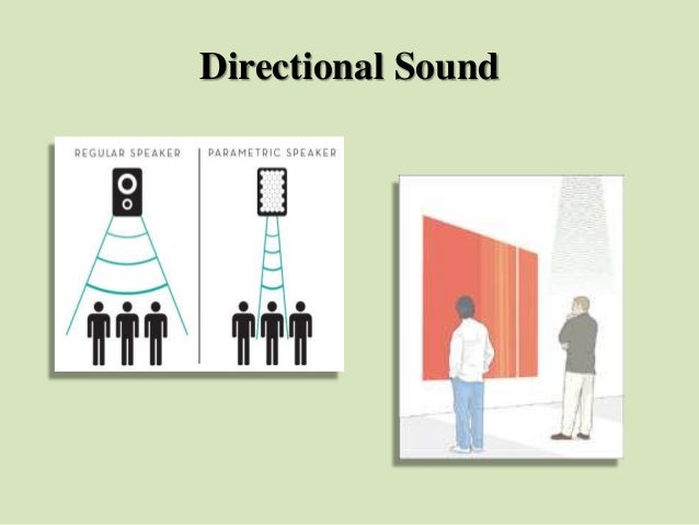 directional sound speakers