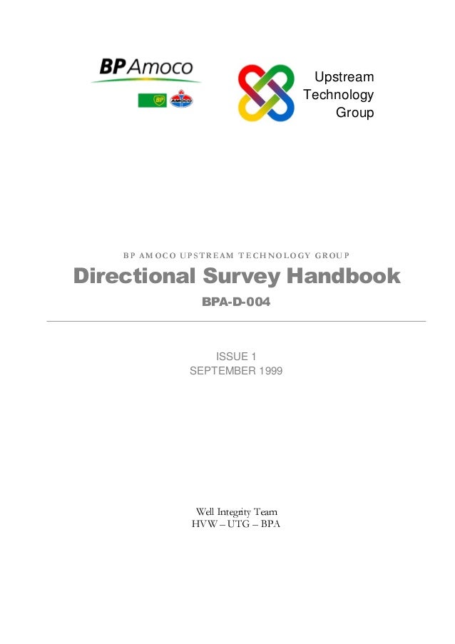 Directional Survey Hand Book - 