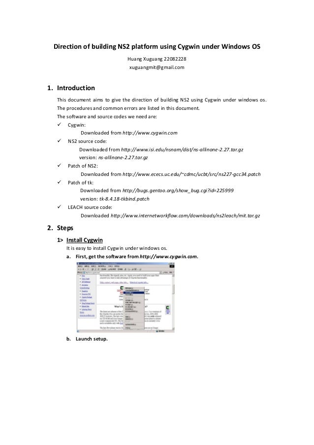 Ns2 free download for windows 7