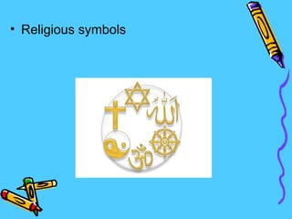 Religious symbols 