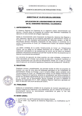 Directiva nº 10 2012-gr.caj-gri.sgsl 