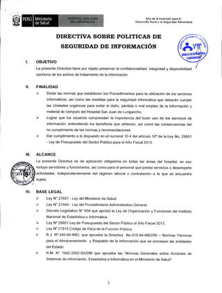 Directiva politicasseguridadPAco