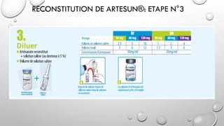 RECONSTITUTION DE ARTESUN®: ETAPE N°3
 