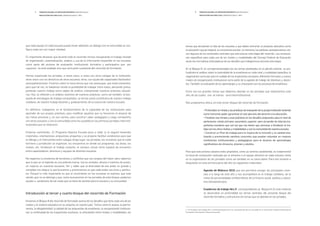 4 5PROGRAMA NACIONAL DE FORMACIÓN PERMANENTE NUESTRA ESCUELA
ORIENTACIÓN PARA DIRECTIVOS JORNADAS BLOQUE III - AÑO 2
PROGRAMA NACIONAL DE FORMACIÓN PERMANENTE NUESTRA ESCUELA
ORIENTACIÓN PARA DIRECTIVOS JORNADAS BLOQUE III - AÑO 2
que cada equipo en cada escuela pueda llevar adelante, en diálogo con la comunidad se con-
figura cada vez con mayor claridad.
Es importante destacar que durante todo el recorrido iremos recuperando el trabajo iniciado
de organización, sistematización, análisis y uso de la información disponible en las escuelas
como parte del proceso de evaluación institucional, formativa y participativa que -por
supuesto- no está acabado sino que será parte sustancial del recorrido de formación.
Hemos organizado las jornadas, a veces solos, a veces con otros colegas de la institución,
otras veces con los directivos de otras escuelas; otras, con ayuda del capacitador/facilitador/
acompañante/tutor. Pusimos sobre la mesa temas que nos preocupan, que están presentes,
pero que tal vez, no habíamos tenido la posibilidad de trabajar entre todos, pensando juntos,
poniendo nuestro trabajo como objeto de análisis, interpelando nuestras prácticas educati-
vas. Hoy, la reflexión y el análisis colectivo de nuestras prácticas, como así también, la bús-
queda de estrategias de trabajo compartidas, se tornan parte constitutiva de nuestro trabajo
cotidiano, de nuestro trabajo docente y, gradualmente, de la cultura de nuestra escuela.
En definitiva, trabajamos en el fortalecimiento de la capacidad de las instituciones para
aprender de sus propias prácticas, para modificar aquellas que no favorecen el alcance de
las metas previstas y, en ese camino, para construir saber pedagógico y luego compartirlo
con otras escuelas y con la comunidad como ha sucedido en las primeras jornadas interinsti-
tucionales que se realizaron.
Estamos caminando... El Programa Nuestra Escuela puso a rodar (y lo seguirá haciendo)
materiales, orientaciones, propuestas, preguntas y se propone facilitar condiciones para que
el diálogo y el intercambio entre colegas tenga lugar: las jornadas, las reuniones que en cada
territorio y jurisdicción se organizan, los encuentros en donde los programas, las áreas, los
niveles, etc. fortalecen el trabajo conjunto, el campus virtual como espacio de encuentro
entre capacitadores, directivos y equipos de distintas escuelas.
No negamos la existencia de tensiones y conflictos que son propios del hacer; pero sabemos
que lo que se va tejiendo es una potente trama, rica en sentidos, deseos e intentos de produ-
cir mejoras en nuestras escuelas. Ver y saber que la diversidad de ese andar es grande y
compleja nos alegra; lo que buscamos y promovemos es que cada andar sea único y particu-
lar. Porque lo más importante es que el movimiento en las escuelas se exprese, que esté
siendo, que no se detenga y que, como buscaremos en las jornadas de este bloque, podamos
ayudar a canalizarlo de tal modo que se llene de sentido para la escuela y su comunidad.
Introducción al tercer y cuarto bloque del recorrido de Formación
Iniciamos el Bloque III del recorrido de formación acerca de los desafíos que tiene cada uno de los
niveles y el sistema educativo en su conjunto, en nuestro país. Temas como el acceso, la perma-
nencia, la obligatoriedad, la calidad de las propuestas de enseñanza, la reorganización institucio-
nal, la continuidad de las trayectorias escolares, la articulación entre niveles y modalidades, los
temas que atraviesan la vida de las escuelas y que deben entramar el proyecto educativo como
la educación sexual integral, la convivencia escolar, la memoria, las políticas socioeducativas, etc.
son algunos de los contenidos centrales que estructuran esta etapa del recorrido. Las resolucio-
nes específicas para cada uno de los niveles y modalidades del Consejo Federal de Educación
serán las normativas articuladoras de los desafíos que trabajaremos durante esta etapa.
En el Bloque IV, en complementariedad con los temas planteados en el párrafo anterior, se pro-
fundizará el análisis sobre la centralidad de la enseñanza en cada nivel y modalidad específica, la
organización curricular para el cuidado de las trayectorias escolares, diferentes formatos y nuevos
modos de reorganización institucional como parte de la agenda de trabajo de directivos y docen-
tes. También, la evaluación de los aprendizajes y su vinculación con los procesos de enseñanza.
Estos son los grandes temas que debemos abordar en las jornadas que realizaremos este
año, de las cuales una -al menos- será interinstitucional.
Nos proponemos ahora, en este tercer bloque del recorrido de formación:
• Profundizar la mirada y las prácticas de evaluación de la propia institución teniendo
como horizonte poder garantizar el real ejercicio del derecho a la educación.
•	Focalizar esa mirada y esas prácticas en los desafíos propuestos para el nivel de
pertenencia -inicial, primario, secundario, superior- pero sin perder de vista las tra-
yectorias escolares que son las que nos tienen que convocar a fortalecer el tra-
bajo con los otros niveles y modalidades y con la comunidad de nuestra escuela.
•	Construir un Plan de trabajo para la mejora de la inclusión y la calidad ana-
lizando y promoviendo cambios concretos que puedan redundar en mejores
condiciones institucionales y pedagógicas para el alcance de aprendizajes
significativos de chicas/os, jóvenes y adultos.
Para que este proceso alcance estos propósitos, como ya venimos sosteniendo, es fundamental
la tarea de conducción realizada por el directivo o el equipo directivo en cada escuela, tanto
en la organización de las jornadas como así también en su tarea diaria. Para ello tendrán a
disposición en esta primera parte del año los siguientes materiales:
Agenda de Bitácora 2015 que nos permitirá recoger las principales viven-
cias a lo largo de este año y nos acompañará en el trabajo cotidiano, de la
mano de personalidades emblemáticas de la historia social, política y educa-
tiva latinoamericana.
Cuadernos de trabajo Nro.31
, correspondientes al Bloque III. En este material
se desarrollan en profundidad los temas centrales del presente bloque del
recorrido formativo y estructuran los temas que se abordan en las jornadas.
1 • El Cuaderno de trabajo Nro. 3 será distribuido entre los participantes de las Jornadas en el marco del Programa Nacional de
Formación Permanente “Nuestra escuela”.
 