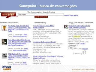 Samepoint : busca de conversações 