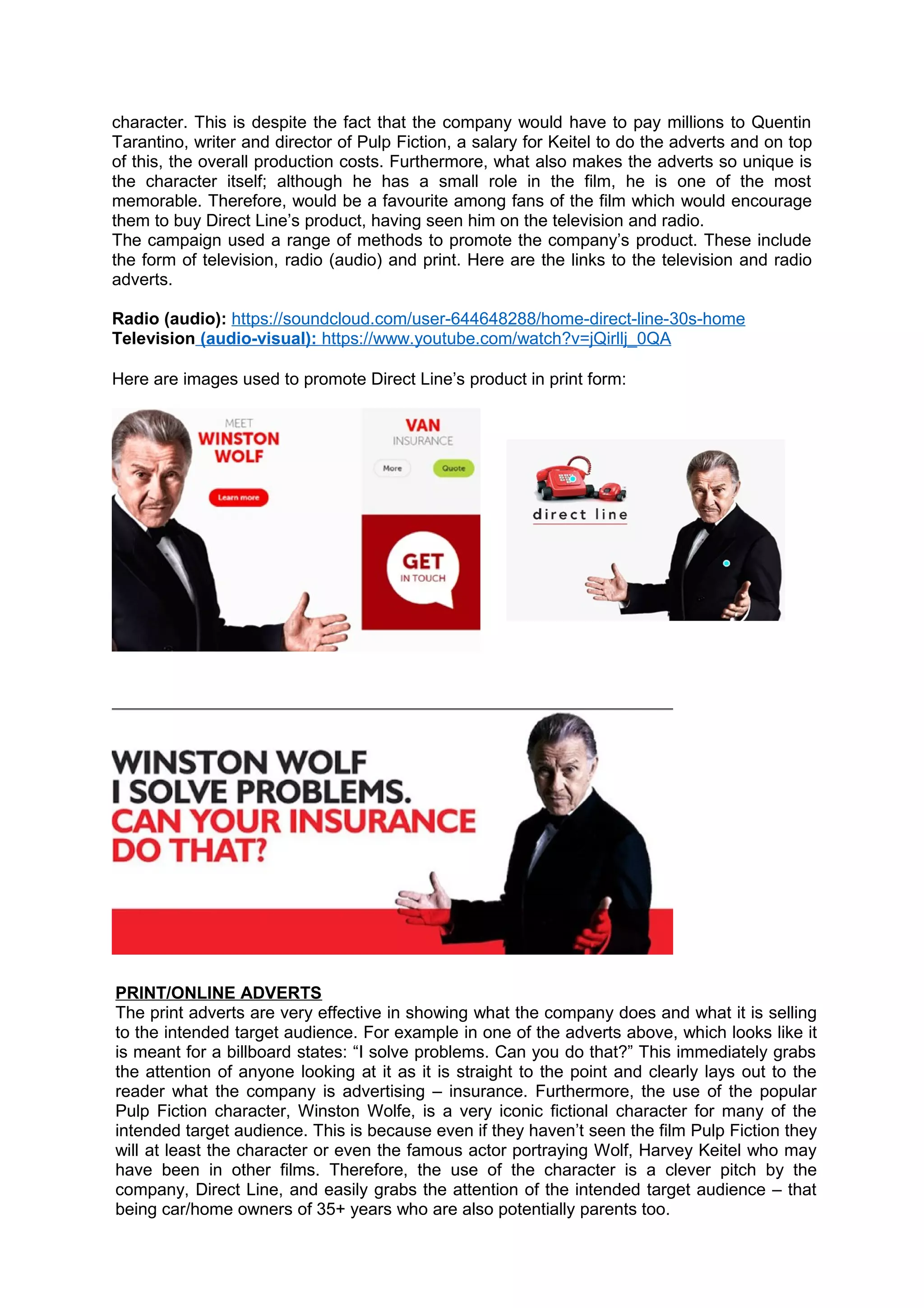 Direct line case study | DOC