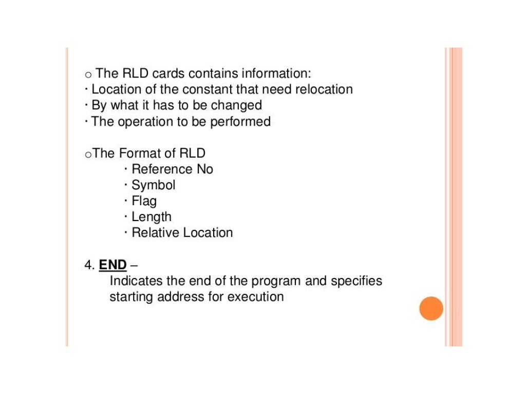 Direct linking loader