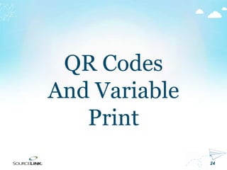 24
QR Codes
And Variable
Print
 