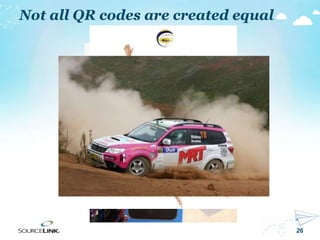 26
Not all QR codes are created equal
 