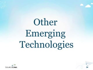 34
Other
Emerging
Technologies
 