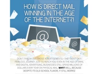 How direct mail is winning in the age of the internet