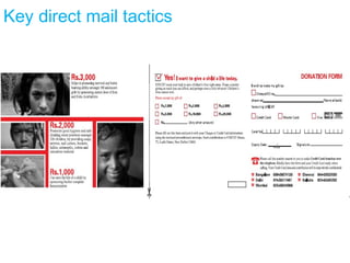 Key direct mail tactics
 