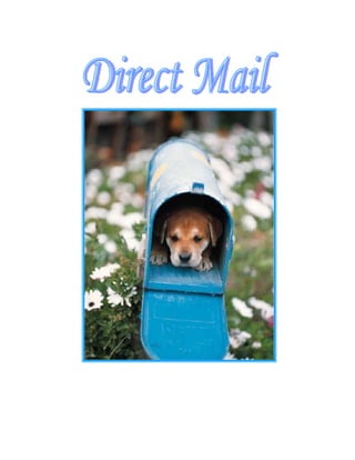 Direct mail section marker