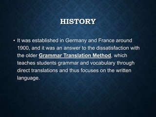 Direct method | PPTX