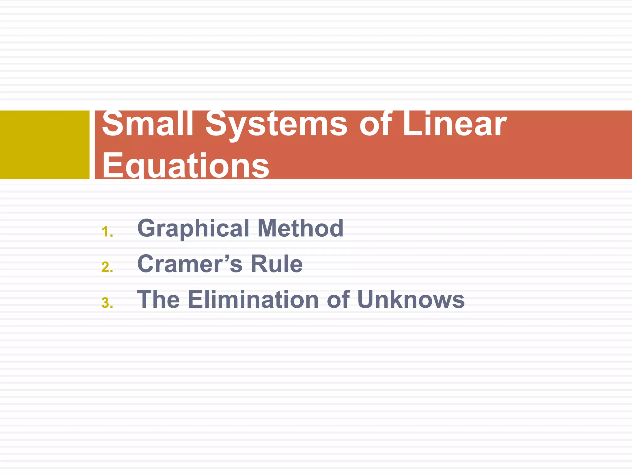 Upper and Lower Triangular MatrixUpper Triangular MatrixLower Triangular MatrixExample:Example:It is a square matrix in which all the items under the main diagonal are zero.It is a square matrix in which all the elements above the main diagonal are zero.