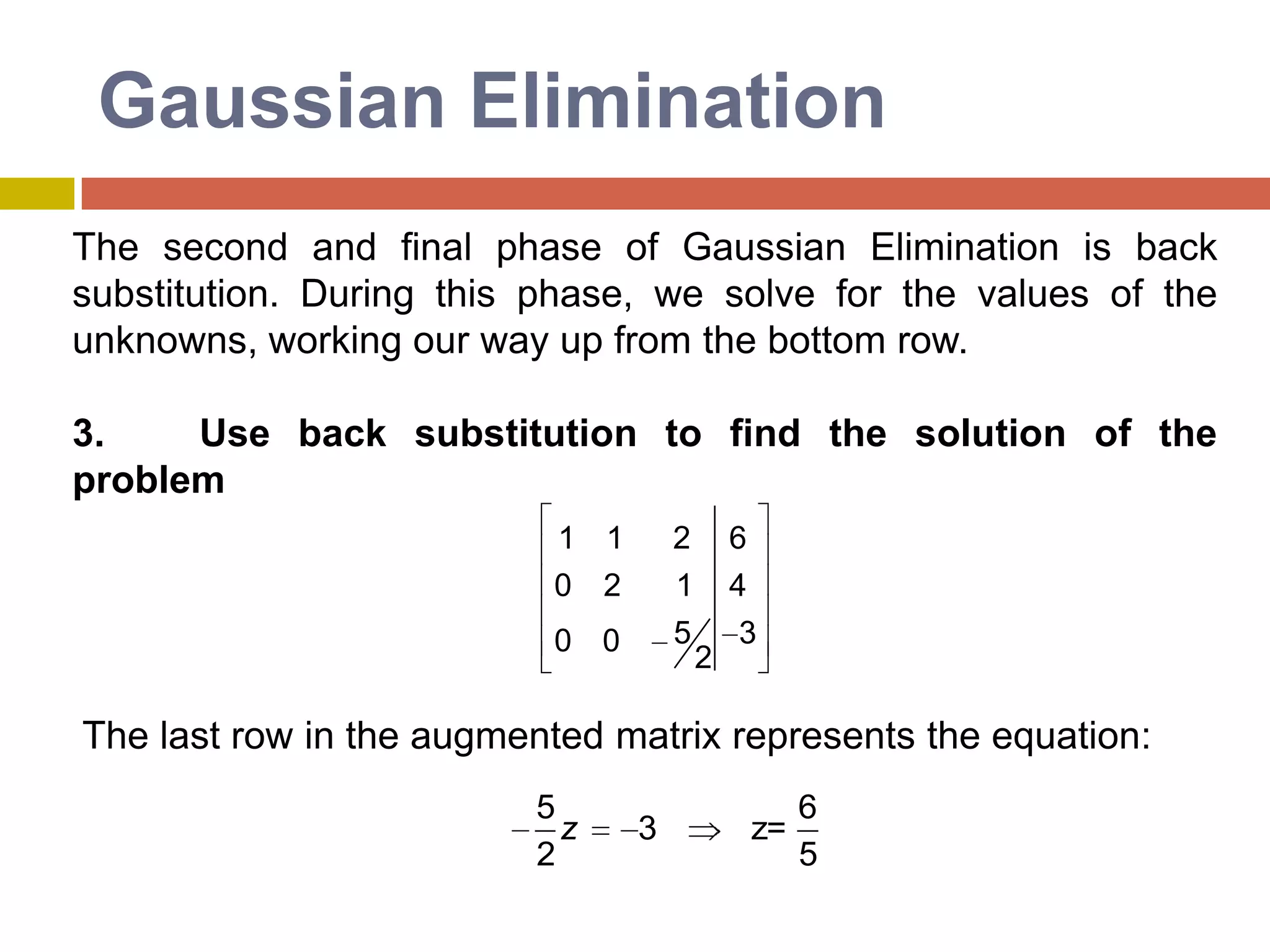 ExampleUse Cramer’s Rule to solve the system:  5x – 4y = 26x – 5y = 1Solution:Webeginbysetting up and evaluatingthethreedeterminants: