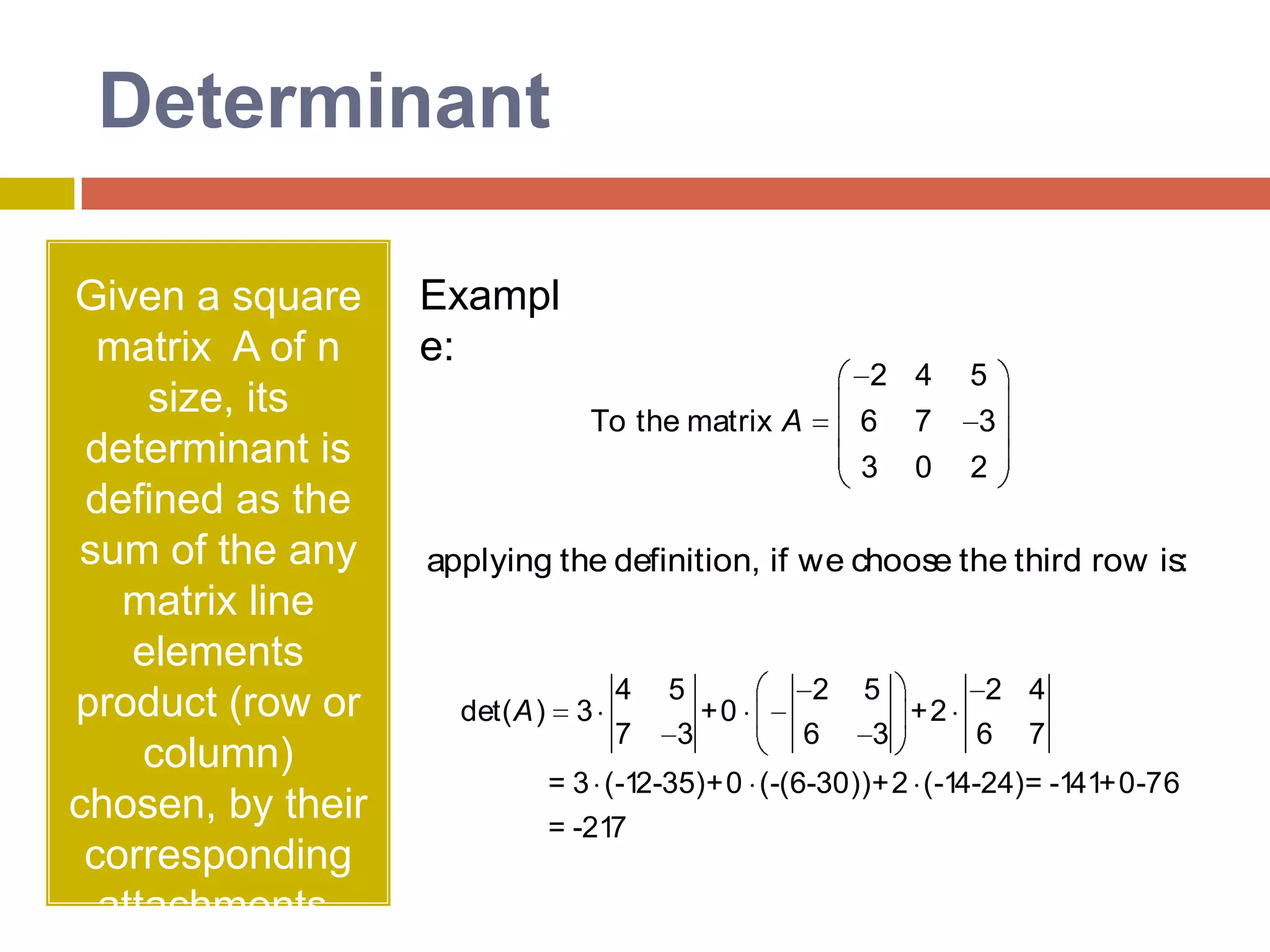 Lower Triangular Matrix