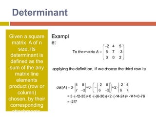 Lower Triangular Matrix
