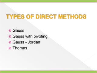 Existence and uniquenessILL- CONDITIONAL SYSTEMSingular Systems
