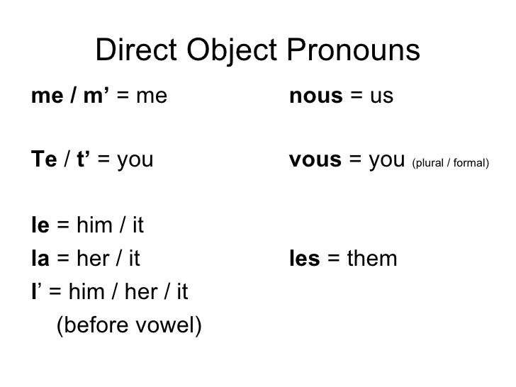 pronouns compose plural