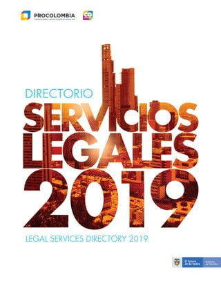 DIRECTORIO
LEGAL SERVICES DIRECTORY 2019
 
