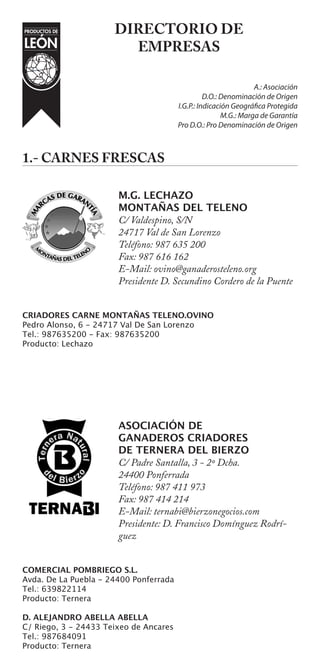 Directorio Productos