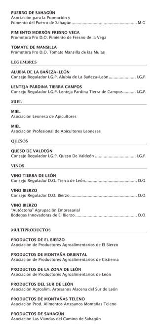 Directorio Productos