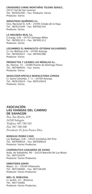 Directorio Productos