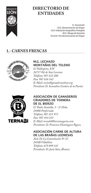 Directorio Productos